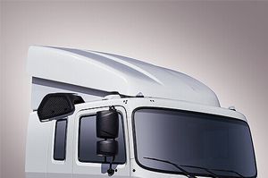 Tấm hướng gió trên nóc cabin Hyundai HD320