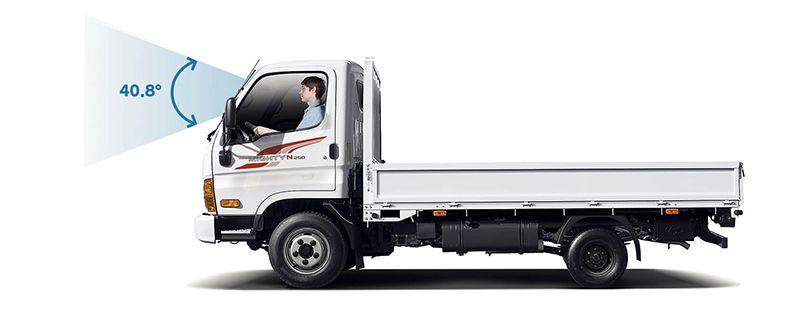 Tầm quan sát xe tải Hyundai New Mighty N250