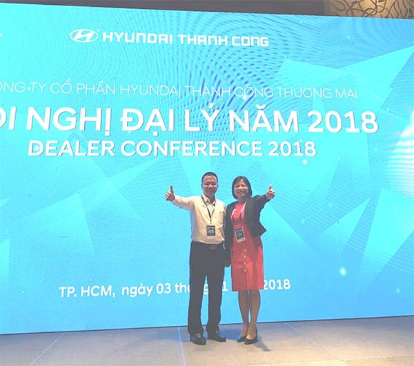 Tham gia hội nghị đại lý Hyundai năm 2018 tại Hồ Chí Minh