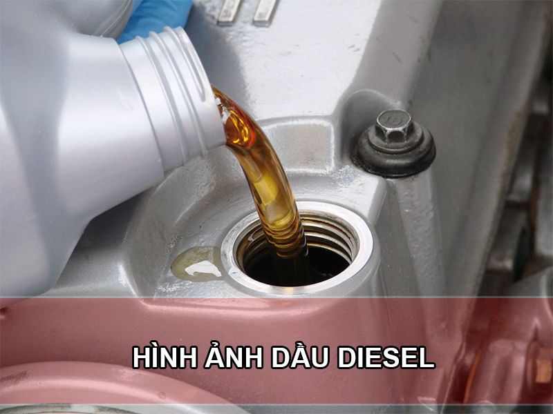 Hình ảnh dầu diesel sử dụng cho xe tải