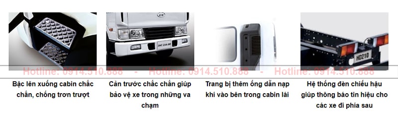 Ngoại thất Hyundai HD210 - Xe tải 13.5 tấn - Kinh Bắc Auto