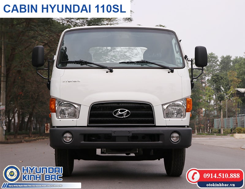 Cabin ngoại thất Hyundai 110sl trọng tải 7 tấn - Hyundai Kinh Bắc