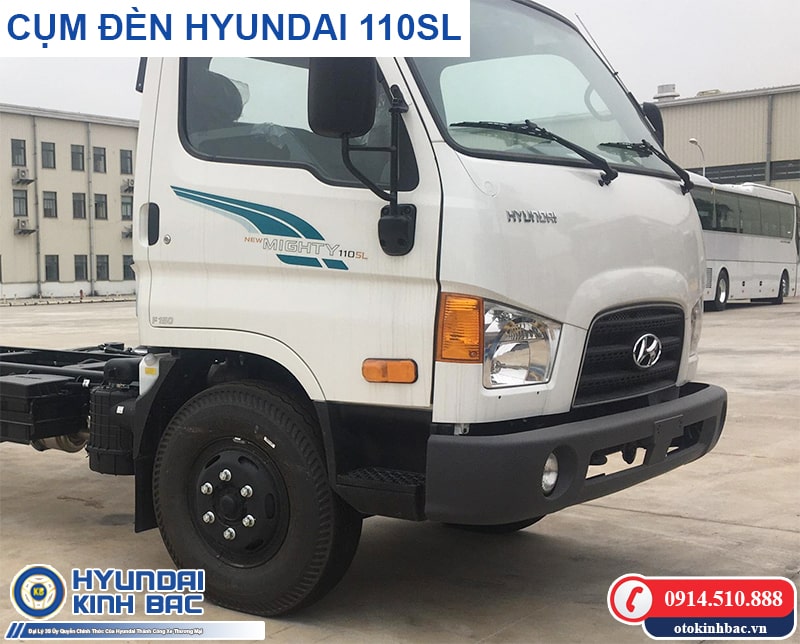 Hệ thống đèn xe tải Hyundai 110sl trọng tải 7 tấn - Hyundai Kinh Bắc