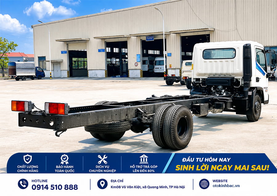 Xe tải Mighty EX900XL khung chassi