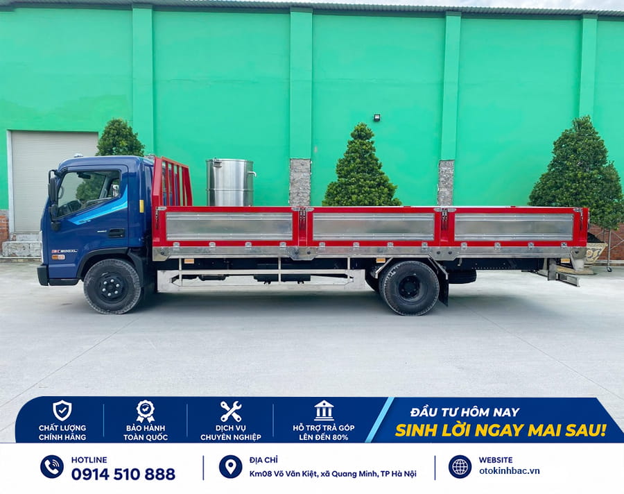 Xe tải Mighty EX900XL thùng lửng trọng tải 5 tấn