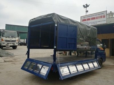 Hyundai New Porter 150 Thùng Mui Bạt Hyundai New Porter 150 Thùng Mui Bạt